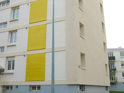ITE dans un immeuble de Brest